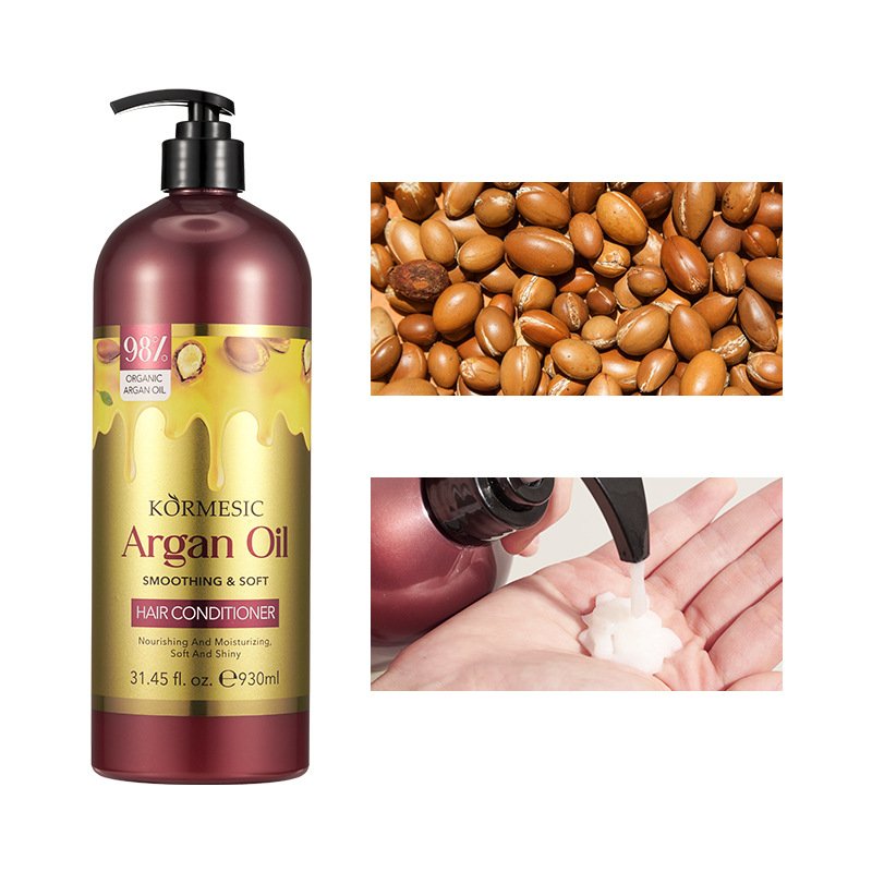 OEM ODM KORMESIC Organic Anti Hair Loss Best Private Label Natural OEM Argan Oil Hair Shampoo and Conditioner