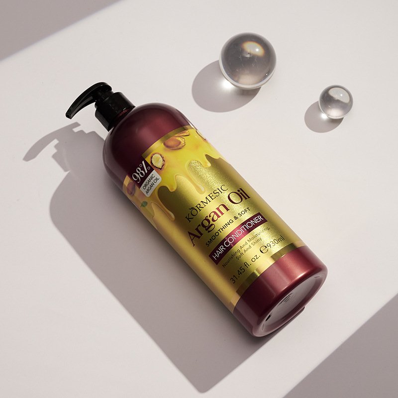 OEM ODM KORMESIC Organic Anti Hair Loss Best Private Label Natural OEM Argan Oil Hair Shampoo and Conditioner