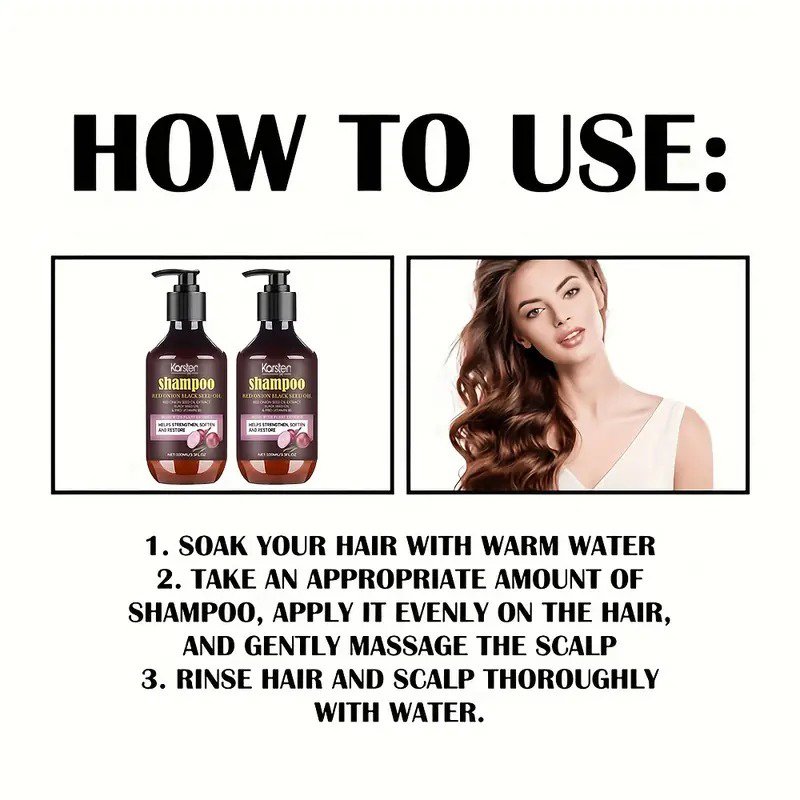 Opal OEM/ODM Organic Hair Care Set Oily Natural Keratin Anti-Loss Hair Growth Onion Shampoo