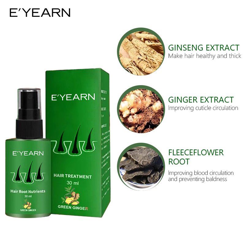 OEM Hair Growth Spray Caffeine Biotin Hair Loss Prevention Serum Stronger Fuller Hair Scalp Nourishing Spray Growth Tonic