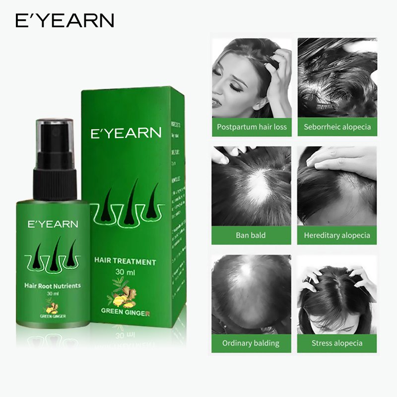 OEM Hair Growth Spray Caffeine Biotin Hair Loss Prevention Serum Stronger Fuller Hair Scalp Nourishing Spray Growth Tonic