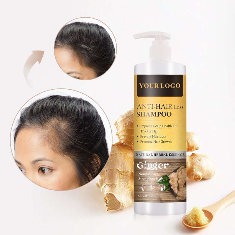 OEM Best Men's Alopecia Hair Loss Treatment Products Anti Hair Loss Ginseng Shampoo For Hair Regrowth