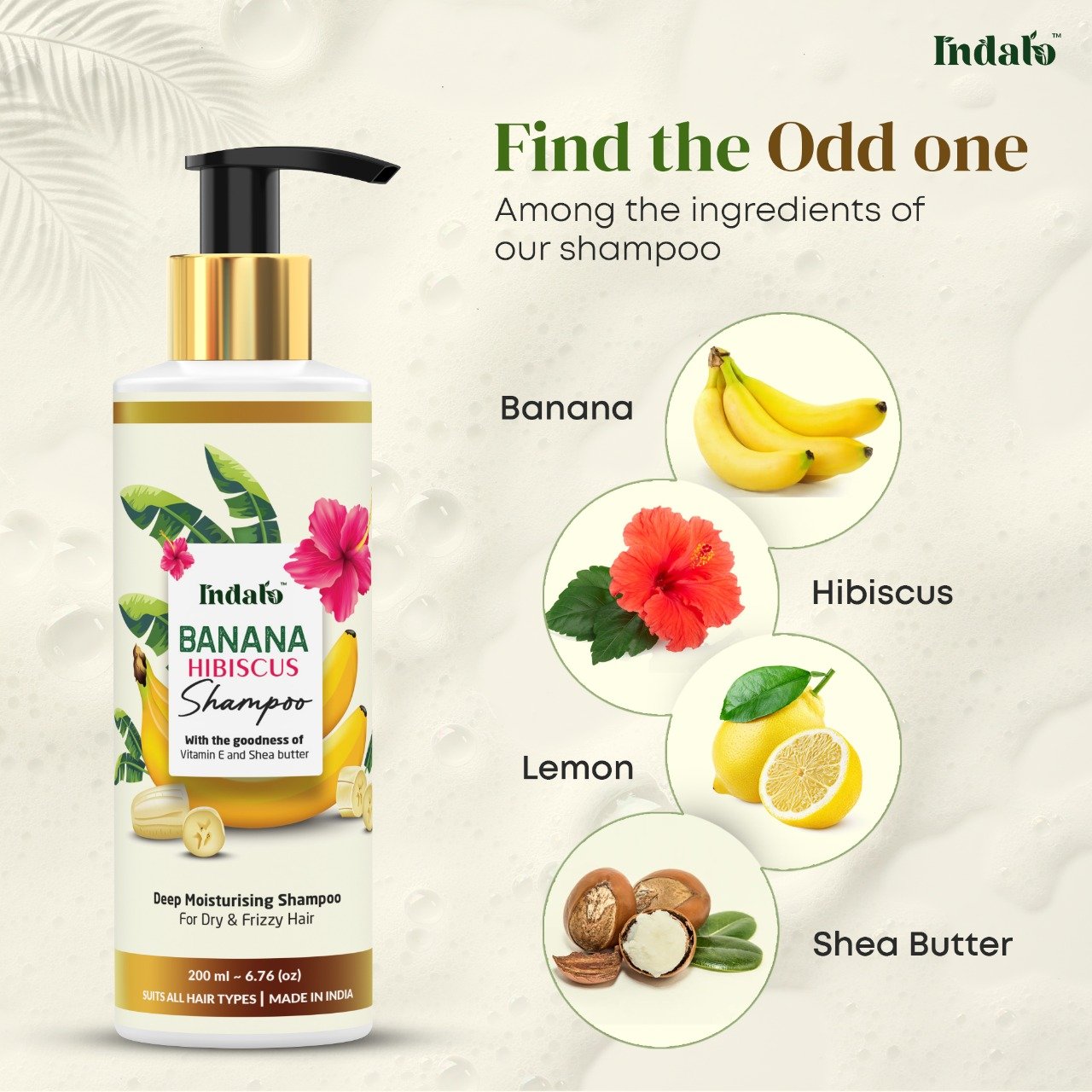 Premium Quality Hibiscus Banana Hair Shampoo Best Selling Products