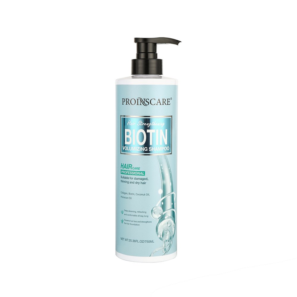 Biotin Volumizing Shampoo for Damaged Thinning Dry Hair Prevents Hair Loss Strengthen Hair Shampoo and Conditioner