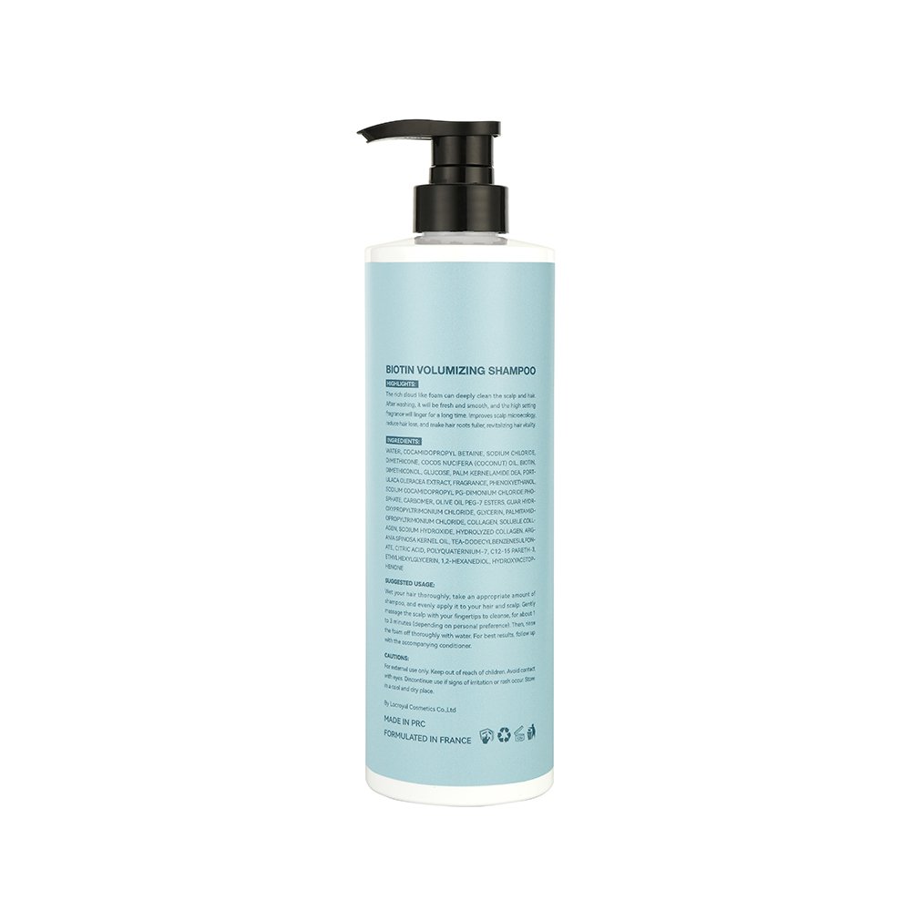 Biotin Volumizing Shampoo for Damaged Thinning Dry Hair Prevents Hair Loss Strengthen Hair Shampoo and Conditioner