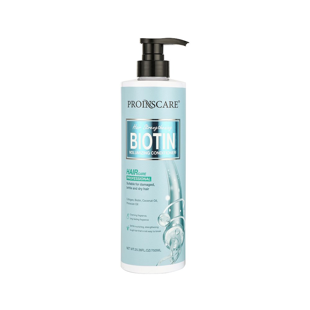 Biotin Volumizing Shampoo for Damaged Thinning Dry Hair Prevents Hair Loss Strengthen Hair Shampoo and Conditioner