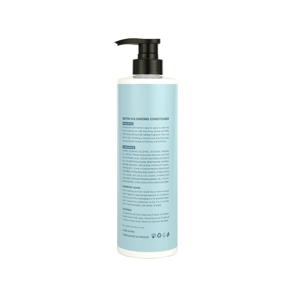 Biotin Volumizing Shampoo for Damaged Thinning Dry Hair Prevents Hair Loss Strengthen Hair Shampoo and Conditioner