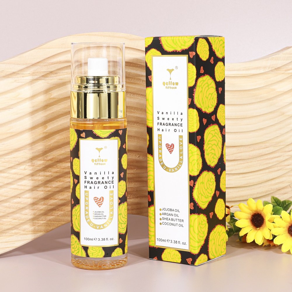 Your Unique logo Argan Oil Revival Hair Oil Hydrating Smoothing and Softening Dry Hair