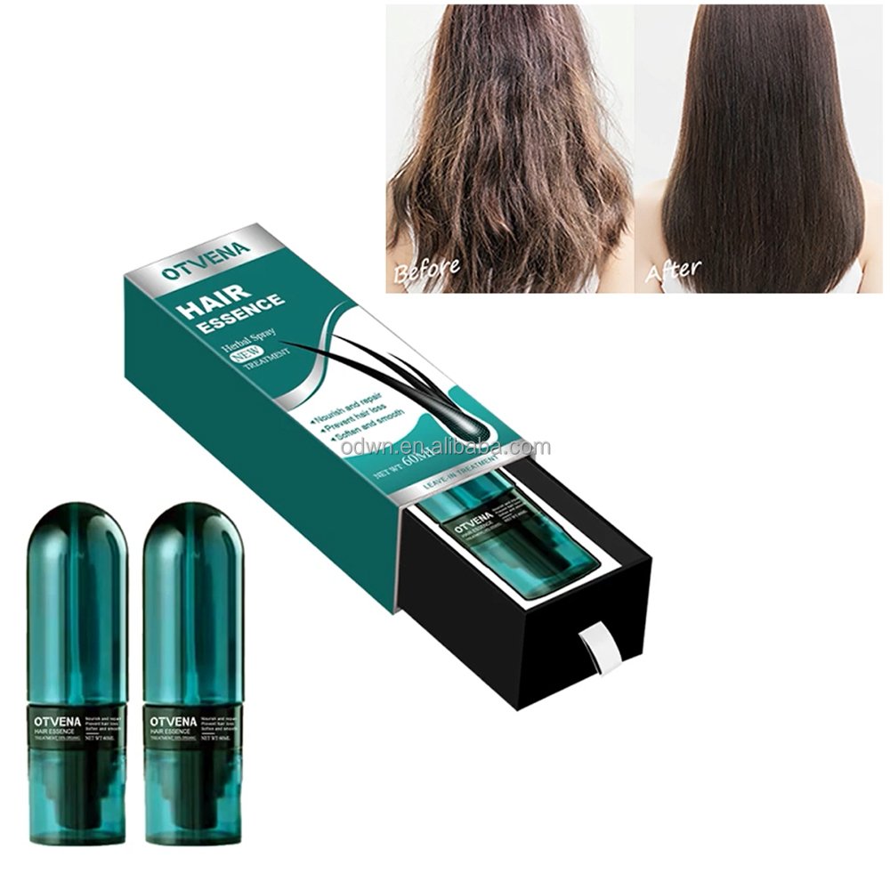 Washing-Free Leave-In Hair Care Serum Spray 2-in-1 Amino Acid Essence for Regrowth and Hair Repair Refreshing Treatment
