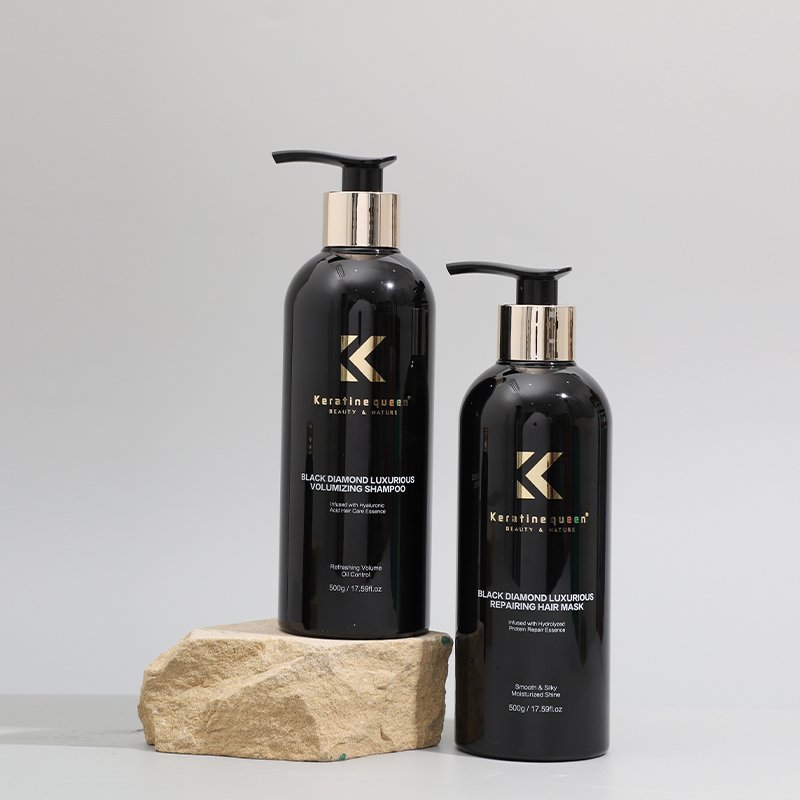 Black Gold Colour Hydrolyzed Protein Hair Care Set Refreshing Oil Control Shampoo