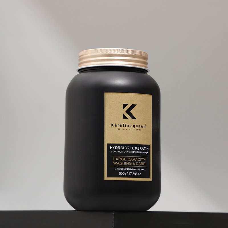Black Gold Colour Hydrolyzed Protein Hair Care Set Refreshing Oil Control Shampoo