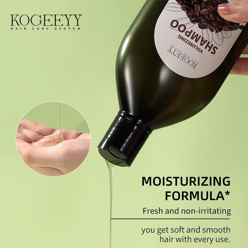 Wholesale Sulfate Free Caffeine Shampoo And Conditioner For Hair Loss Nourishing Refreshing Oil Control Caffeine Shampoo