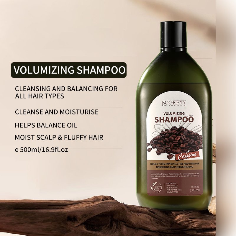 Wholesale Sulfate Free Caffeine Shampoo And Conditioner For Hair Loss Nourishing Refreshing Oil Control Caffeine Shampoo