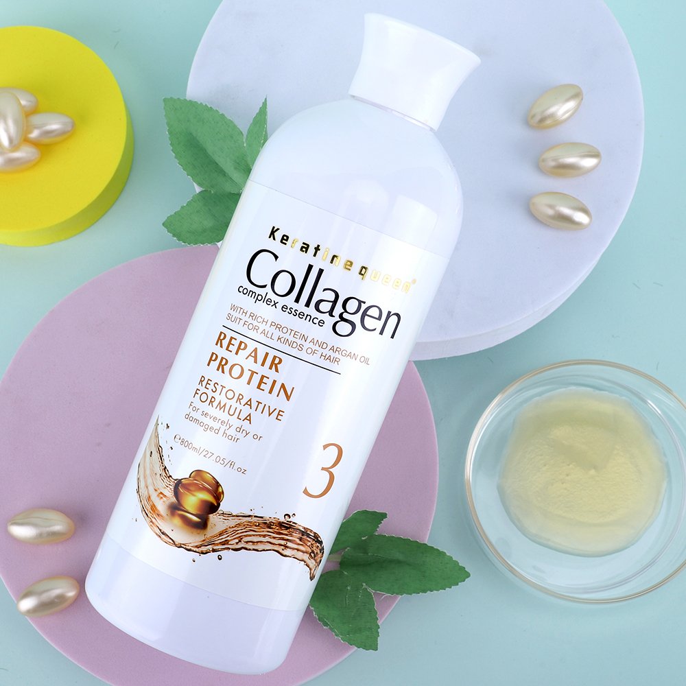 Wholesale Factory Collagen Complex Essence Nourishing Shampoo Conditioner Sets Protein Hair Mask for Dry and Damaged Hair
