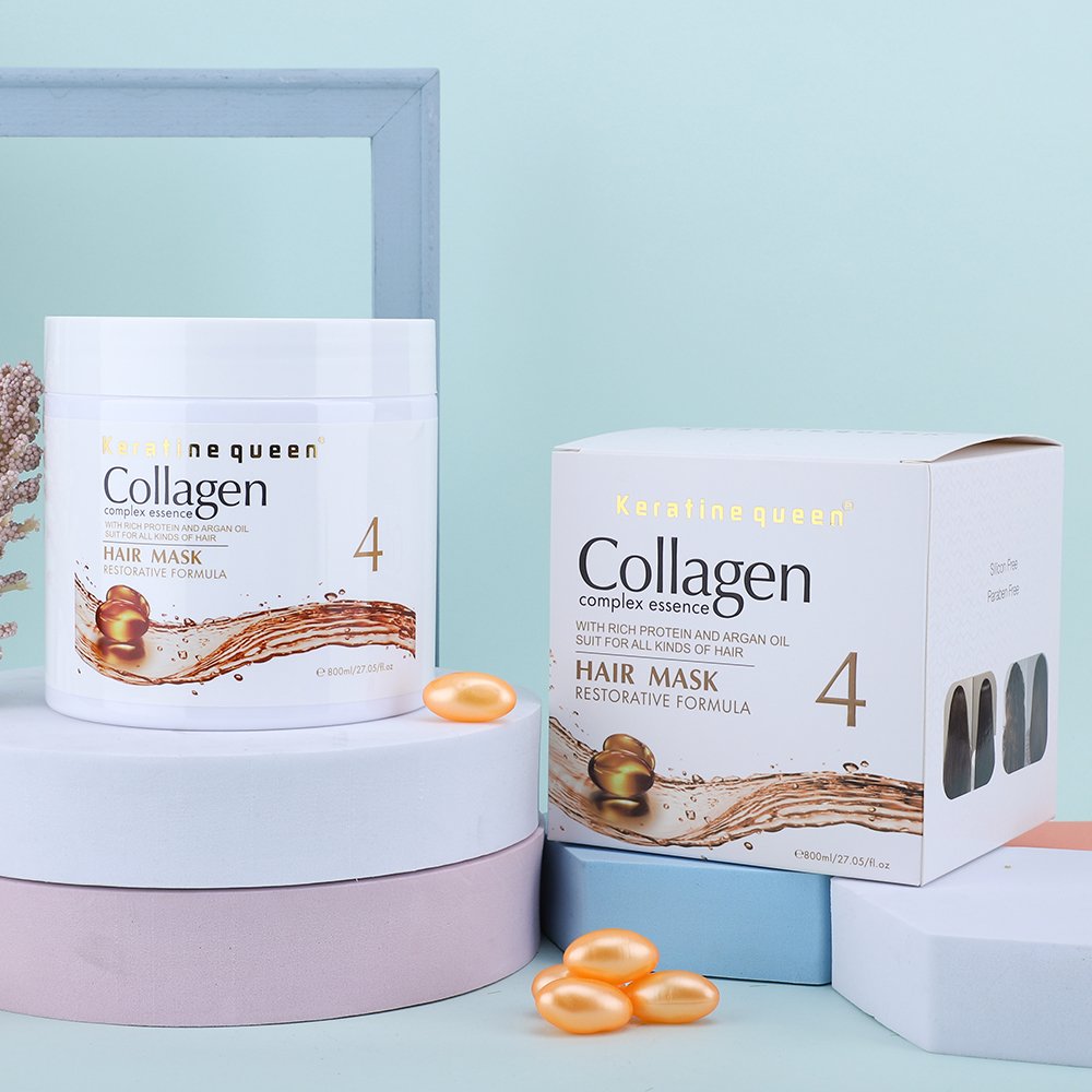 Wholesale Factory Collagen Complex Essence Nourishing Shampoo Conditioner Sets Protein Hair Mask for Dry and Damaged Hair