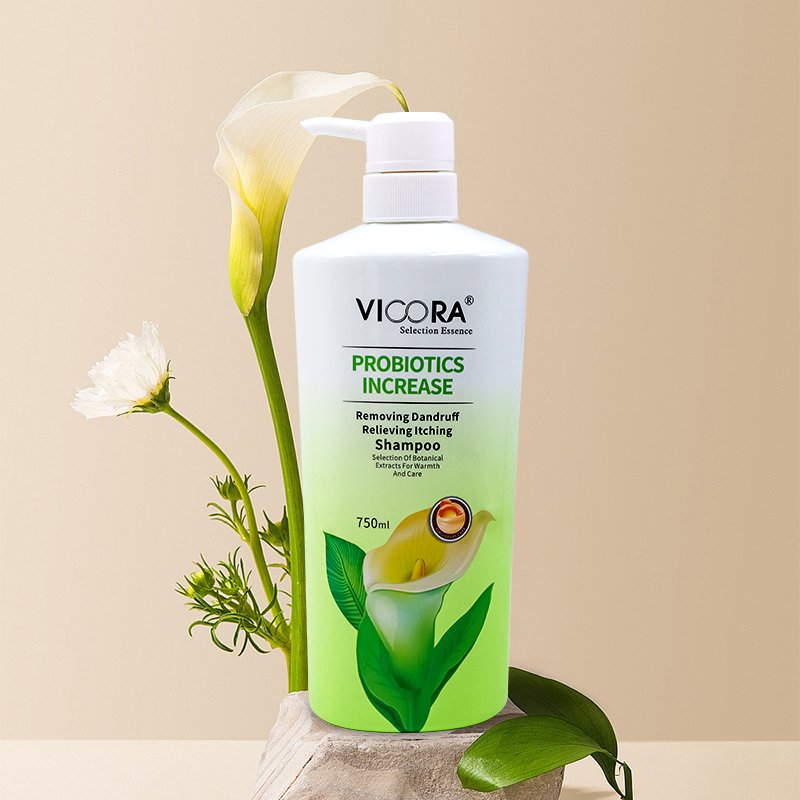 Private Label Probiotic Conditioner Smooth and Nourishing Hair Anti-Dandruff Plant Essence Shampoo for Home Use