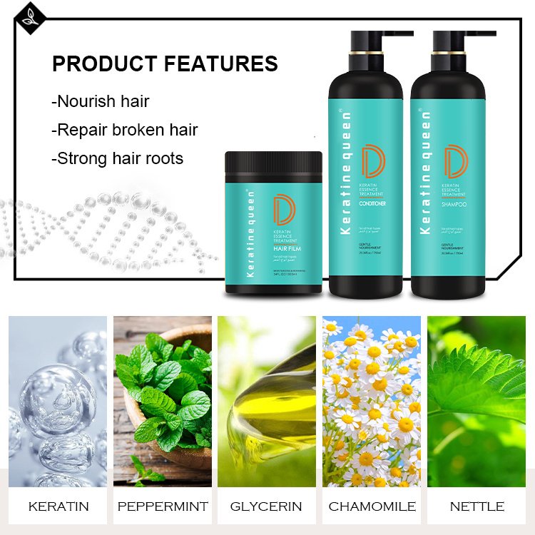 OEM Private Label Hair Keratin care Treatment Moisturizing Keratin hair shampoo