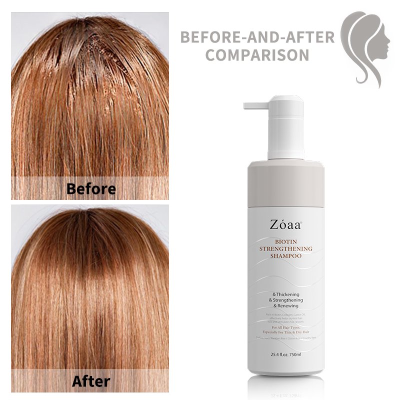 DIWEI Sulfate free private label organic biotin hair care sets growth argan oil hair shampoo for damaged hair