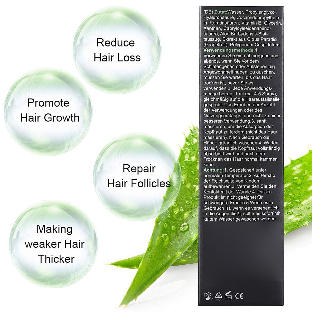 Private Label Hair Loss Hair Growth Foam Treatment For Men