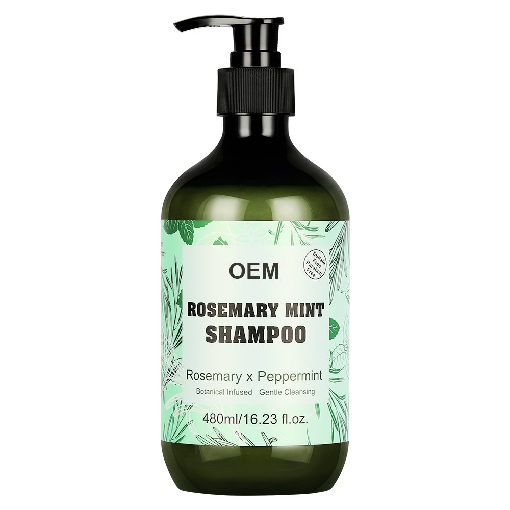 Free Sample Nuspa Rosemary Mint Organic Sulfate Free Gentle Cleansing Moisturizing Natural Herbal Hair Shampoo