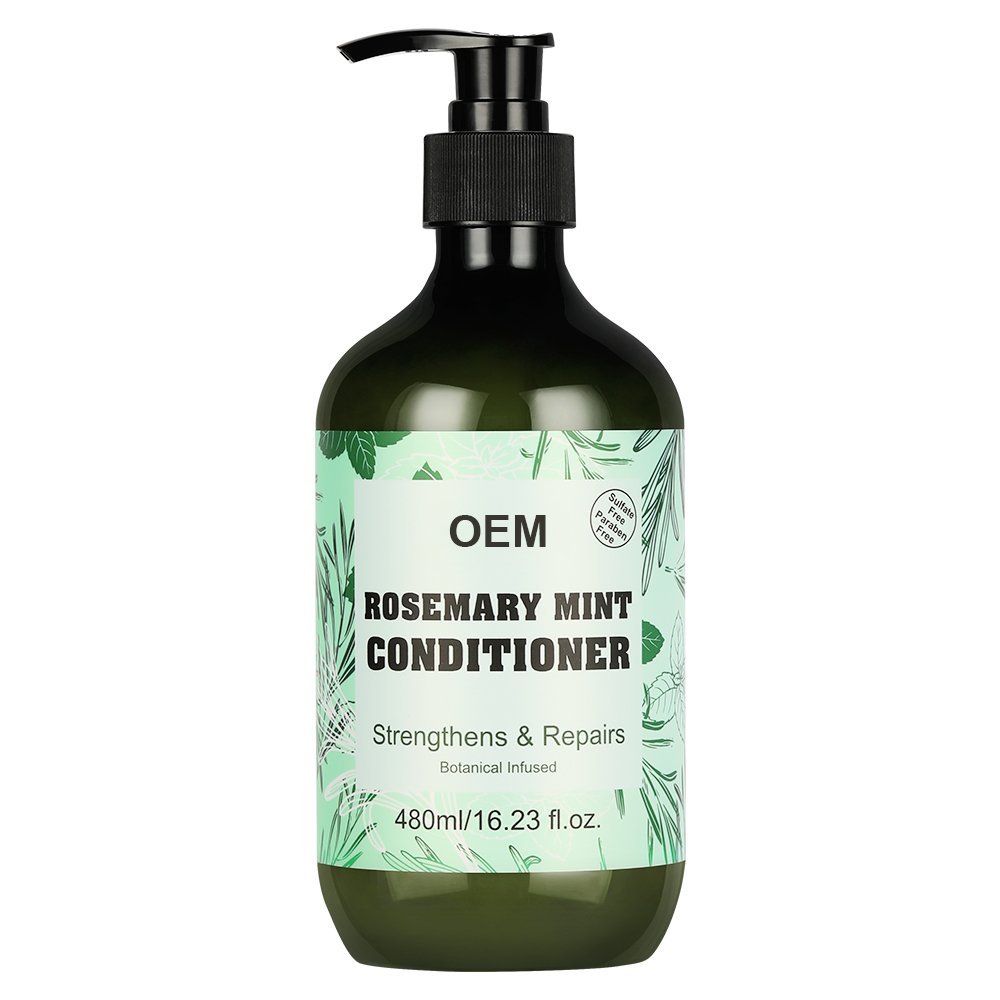 Free Sample Nuspa Rosemary Mint Organic Sulfate Free Gentle Cleansing Moisturizing Natural Herbal Hair Shampoo