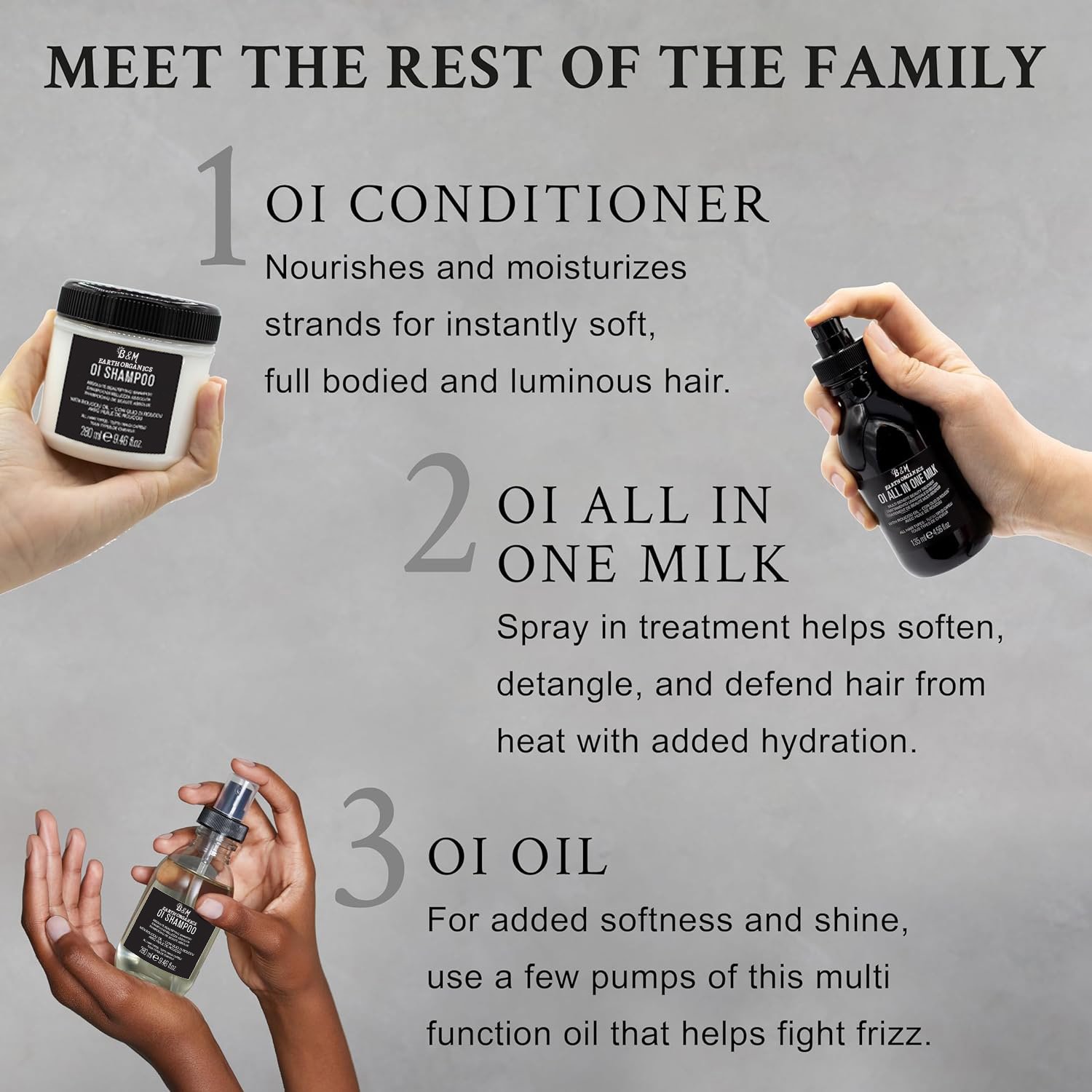 Nourishing Shampoo Conditioner for All Hair Types Silky Smooth Shine Volume Treated Hair