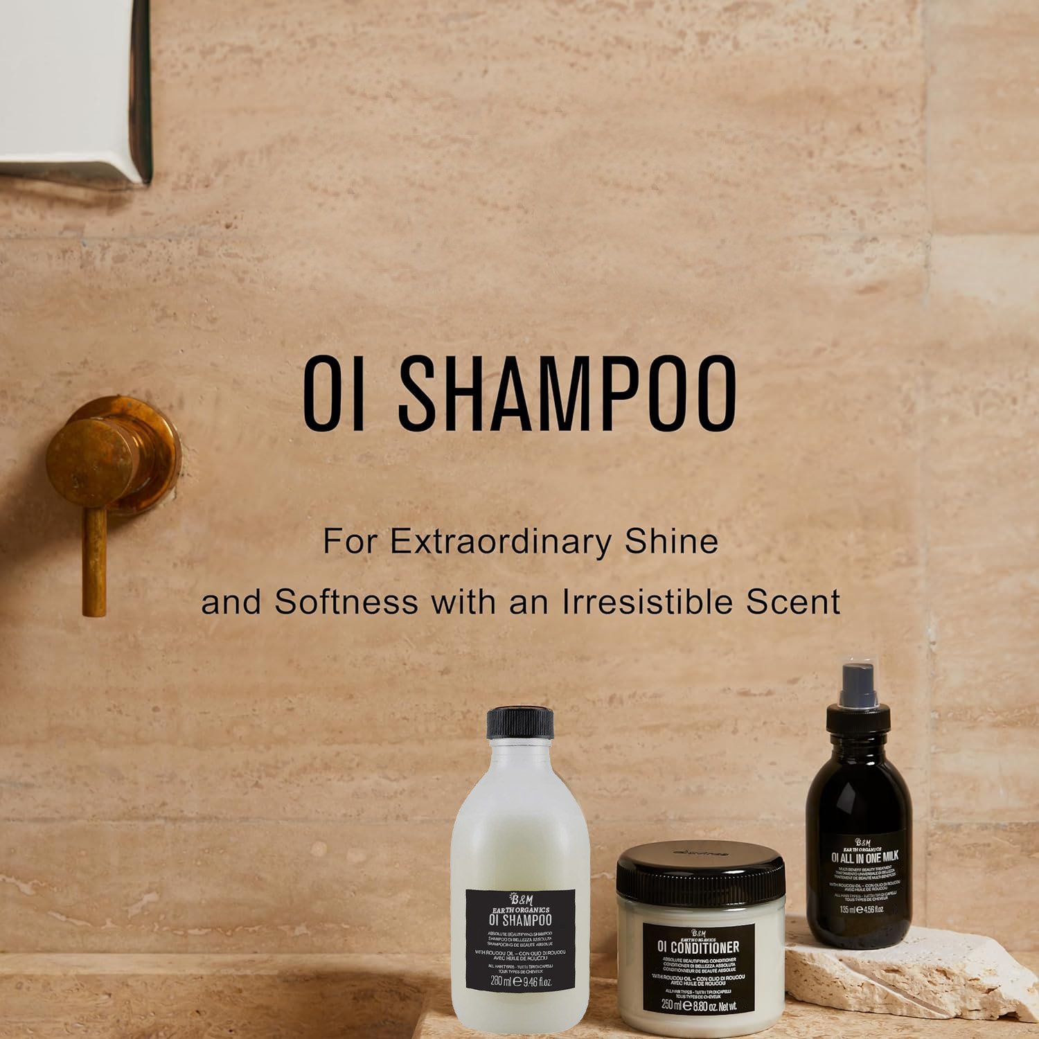 Nourishing Shampoo Conditioner for All Hair Types Silky Smooth Shine Volume Treated Hair
