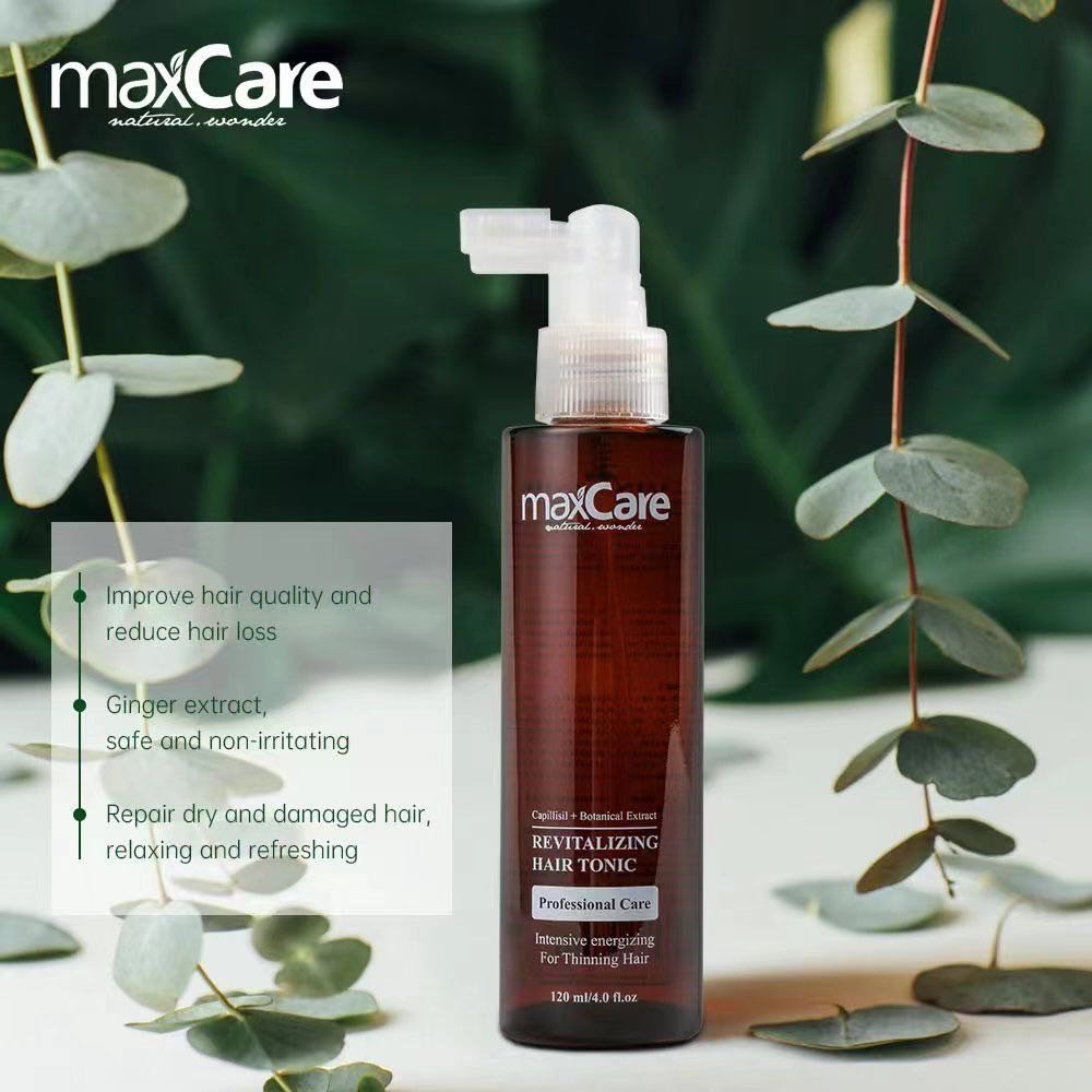 Organic Ginger Hair Tonic Serum Herbal Anti-Hair Loss Solution for Scalp Health and Hair Regrowth