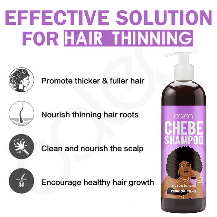 Luxfume Customs Logo Repair Damaged Hair Anti-Loss Anti-Dandruff 250ML Chebe Shampoo And Chebe Conditioner