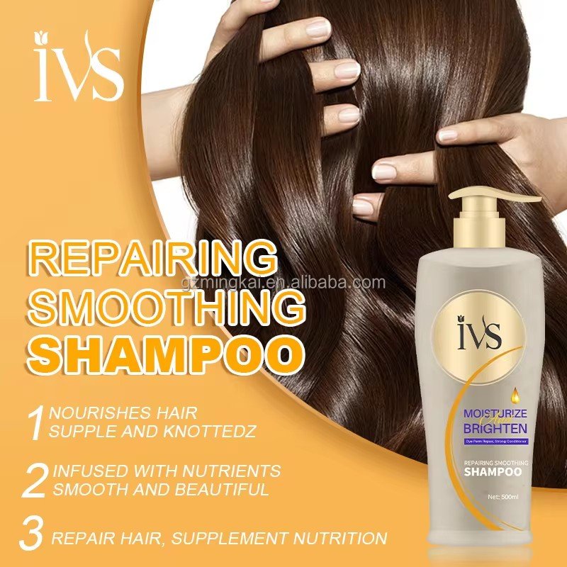 OEM Private Label Hair Care Shampoo Supplier Coconut Oil IVS Moisture Shampoo And Conditioner