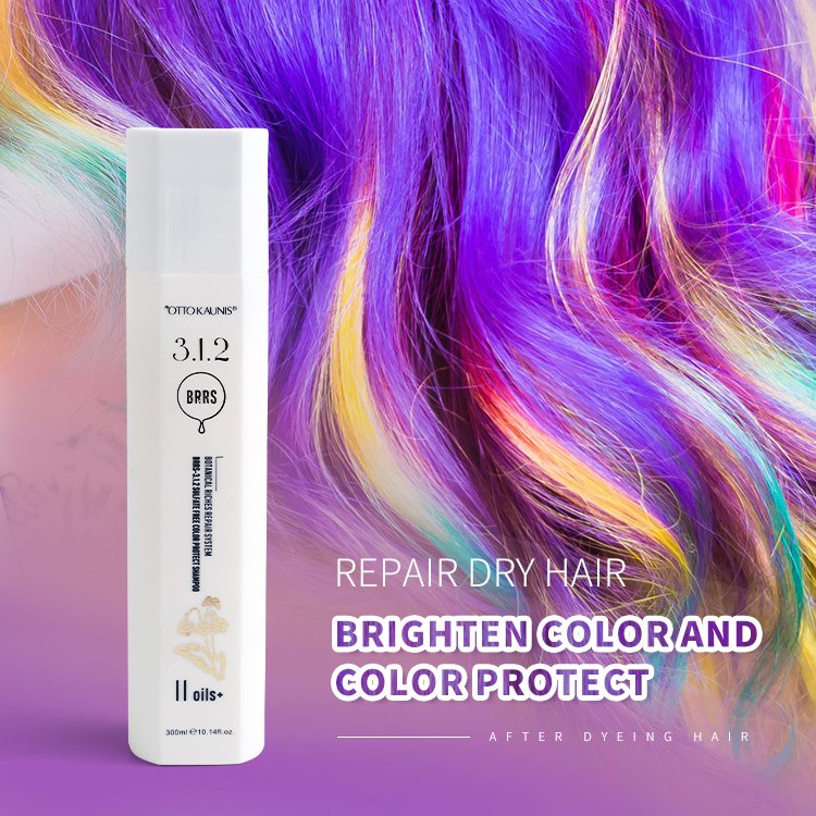 OTTO KAUNIS Botanical Riches Repairing System Sulfate Free Gentle Wash Hair Shampoo for Color Treated Hair