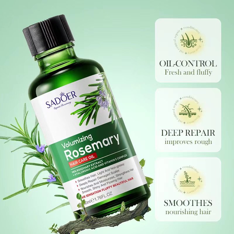 Private Label Moisturizing Rosemary Shampoo for Hair Growth Nourishing Anti-Hair Loss Formula with Fluffy Ingredients
