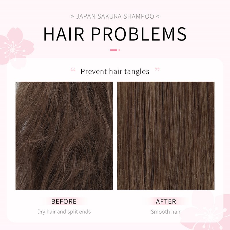 Professional OEM Processing Herbal and Floral Shampoo Moisturizing Hair and Improving Dryness with Long-Lasting Aroma