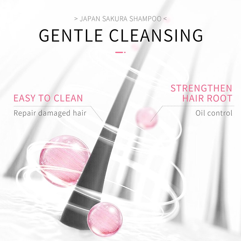 Professional OEM Processing Herbal and Floral Shampoo Moisturizing Hair and Improving Dryness with Long-Lasting Aroma