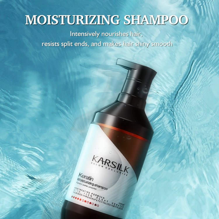 Protein Shampoo and Conditioner Set Wholesale Private Label Moisturizing Vegan Brazilian for Dry Hair Daily Moisture Renewal