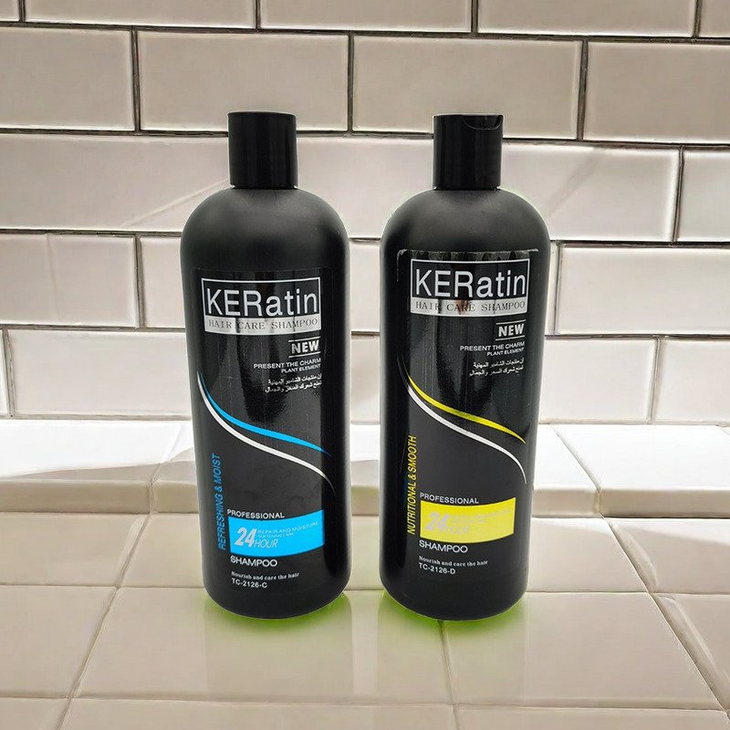 800mL Professional High Effective Organic Hair Care Product Smoothing Nourishing Keratin Shampoo