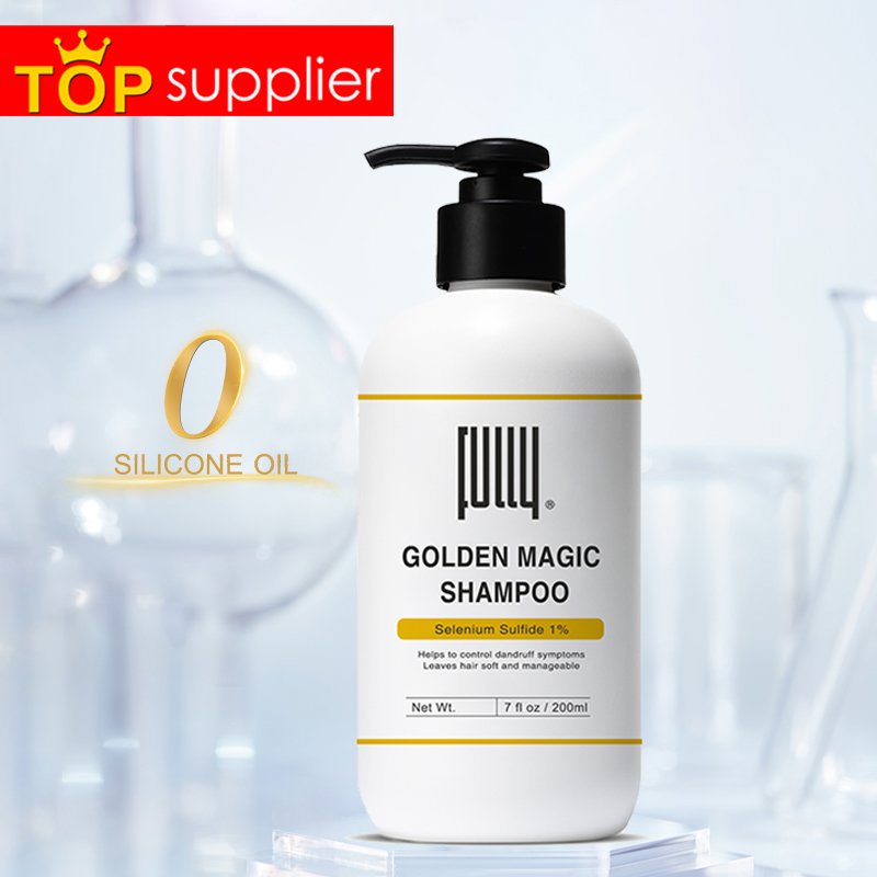Factory Customization No Silicone Oil Refreshing Shampoo Golden Magic Cruelty-free Keratin Hair Shampoo