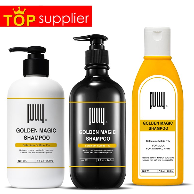 Factory Customization No Silicone Oil Refreshing Shampoo Golden Magic Cruelty-free Keratin Hair Shampoo