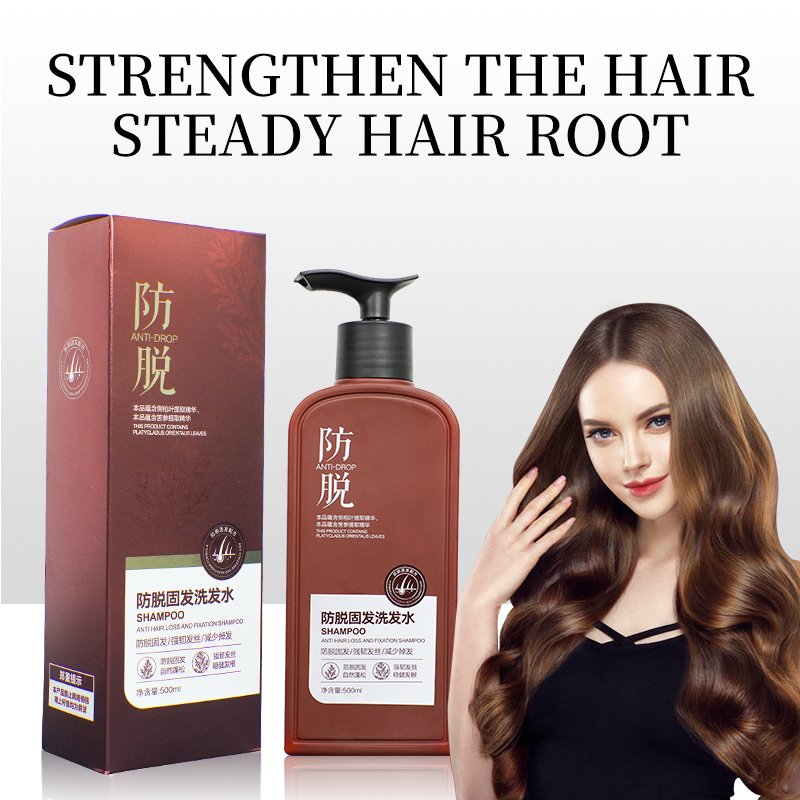 Manufacturer Oem Customized 500ml Moisturizing Ginger Extracts Anti Hair Loss Shampoo For Hair Care Strong
