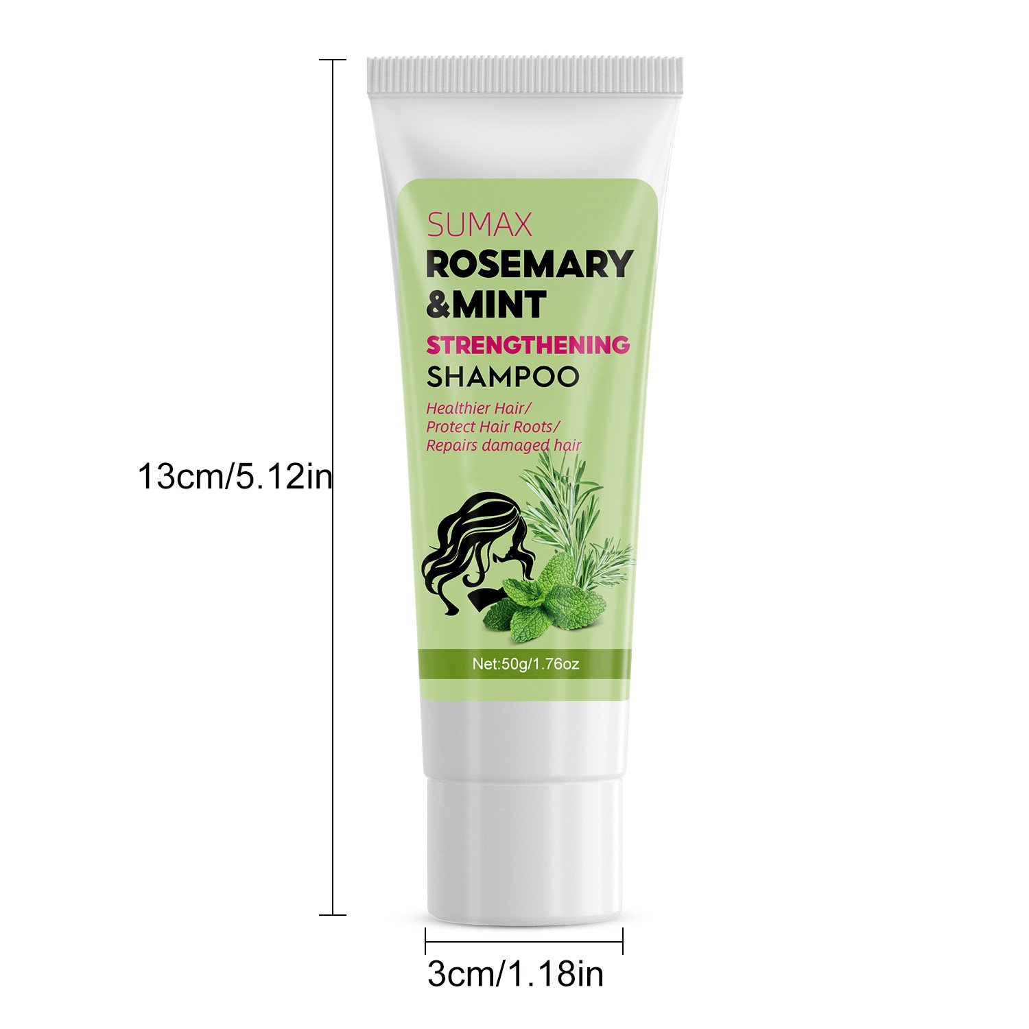 Professional Strengthening 50g Herbal Rosemary Mint Shampoo Cream Oil Soap Nourishing Refreshing Fluffy Hair Care