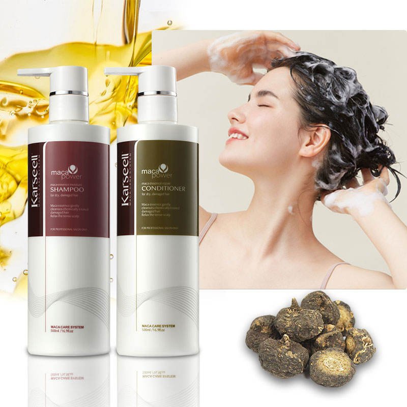 Wholesale Karseell Salon Organic Argan Oil Collagen Hair MaskTreatment Sulfate-Free Hair Shampoo And Conditioner Care Set