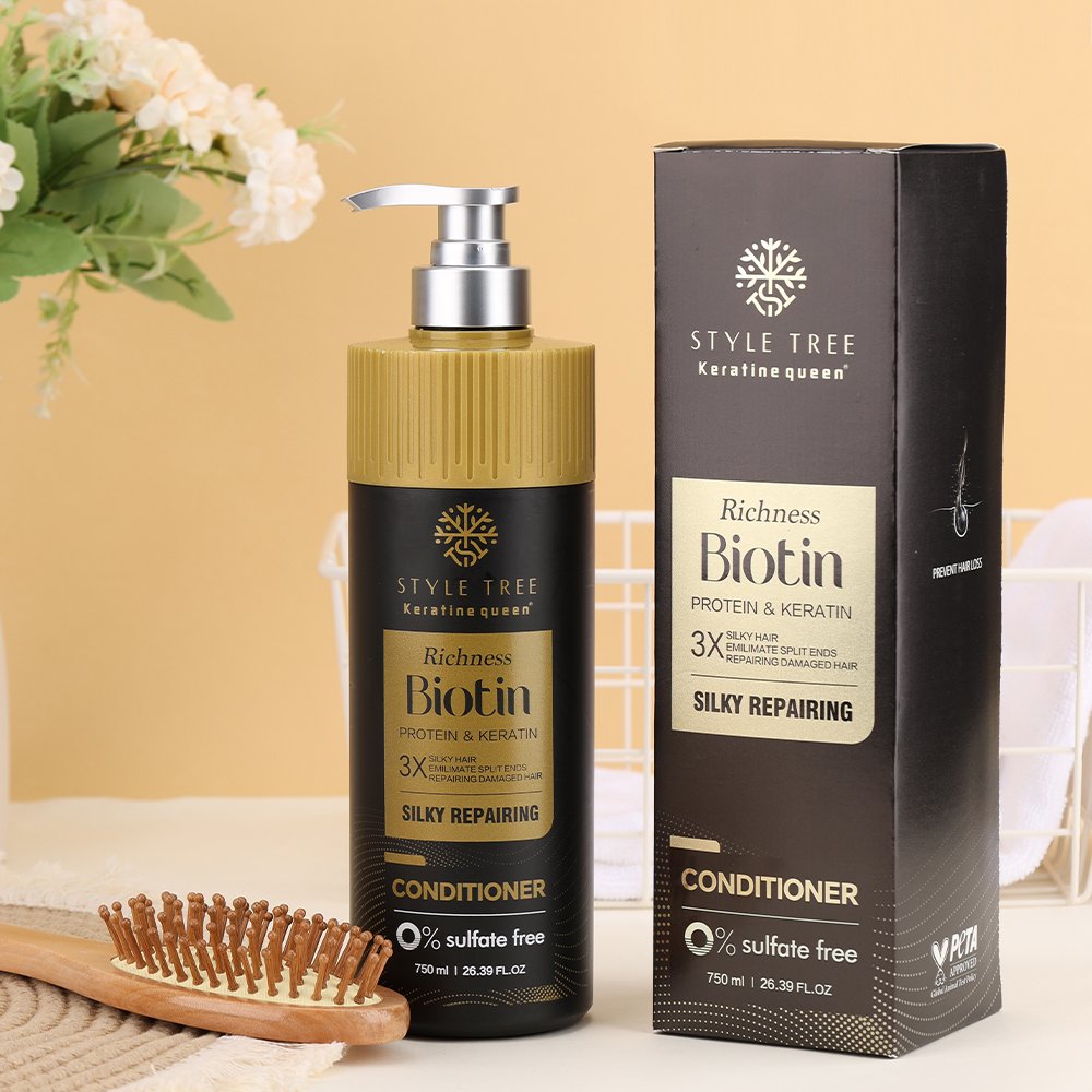 OEM ODM Strengthen Repair Promote Regrowth Hair Care Biotin Protein Shampoo And Conditioner Set