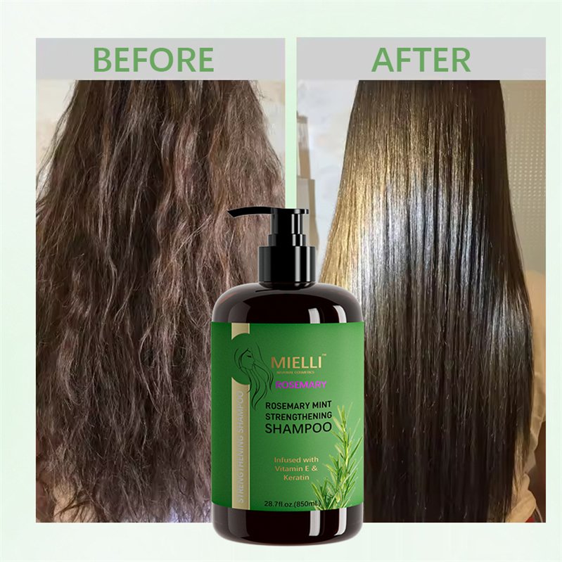 Private Label Bulk Men Women Natural Organic Anti Dandruff Hair Loss Rosemary Hair Growth Shampoo For Hair Regrowth