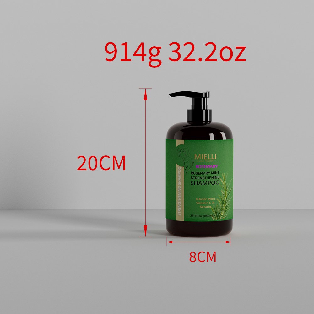 Private Label Bulk Men Women Natural Organic Anti Dandruff Hair Loss Rosemary Hair Growth Shampoo For Hair Regrowth