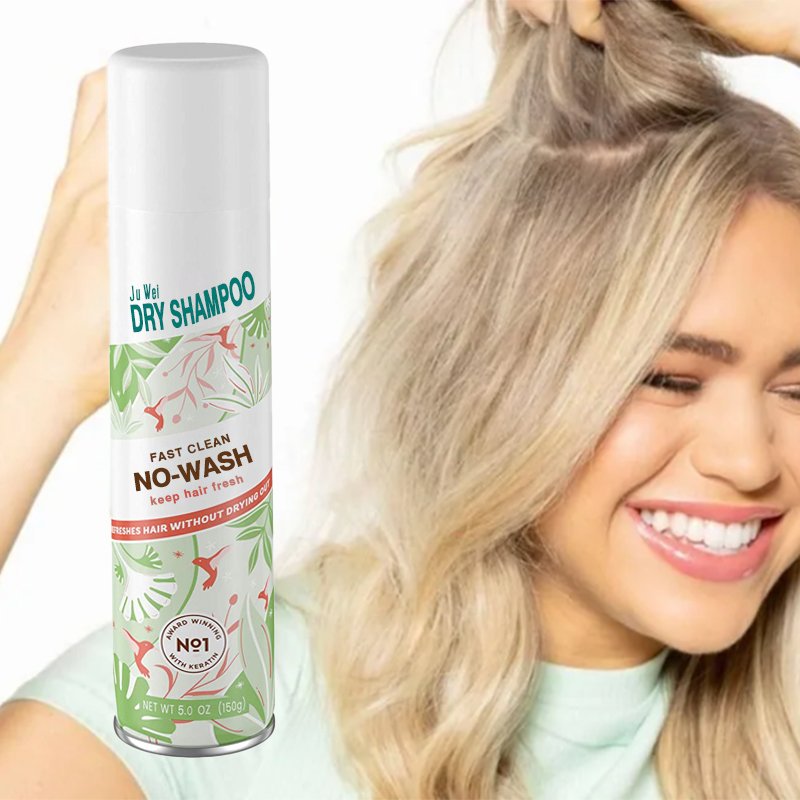 Factory Private Label Wholesale Dry Shampoo Powder Mist Professional Organic Natural Herbal Hair Dry Shampoo Spray