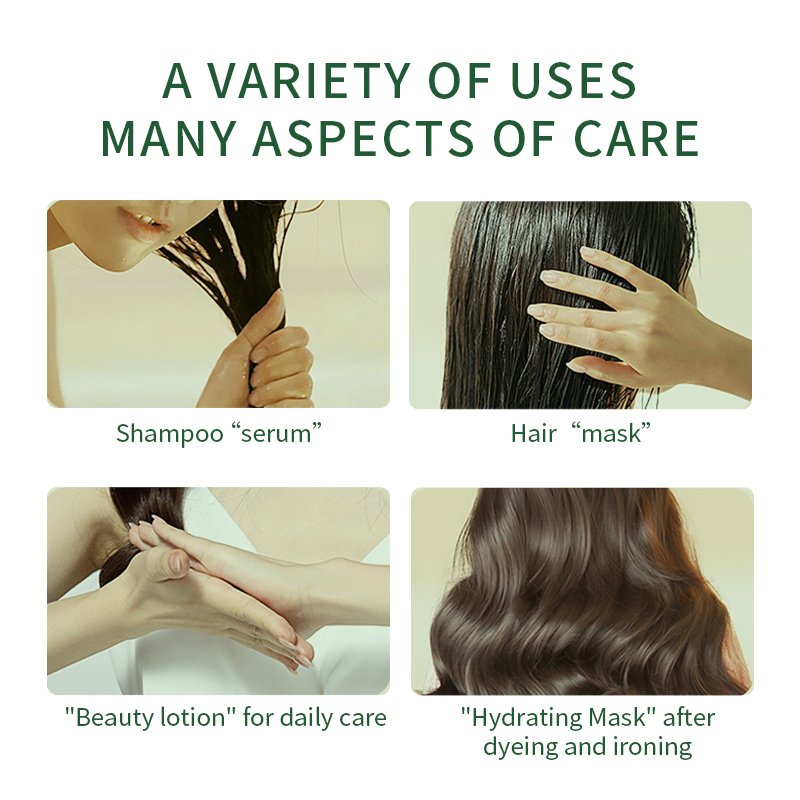 Private Label MELAO Custom Natural Herbal Rosemary Oil Hair Growth Mask Care Essential Oil Vitamins Dry Damaged Hair Treatment