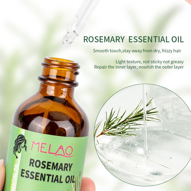 Private Label MELAO Custom Natural Herbal Rosemary Oil Hair Growth Mask Care Essential Oil Vitamins Dry Damaged Hair Treatment