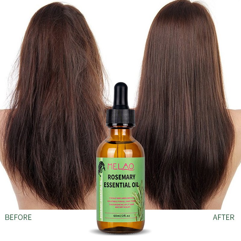 Private Label MELAO Custom Natural Herbal Rosemary Oil Hair Growth Mask Care Essential Oil Vitamins Dry Damaged Hair Treatment