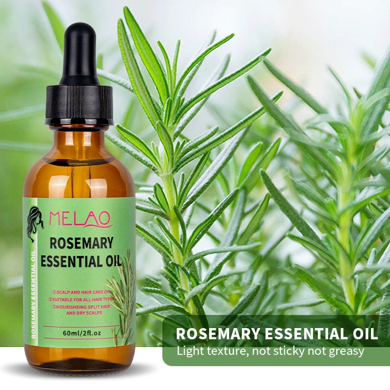 Private Label MELAO Custom Natural Herbal Rosemary Oil Hair Growth Mask Care Essential Oil Vitamins Dry Damaged Hair Treatment