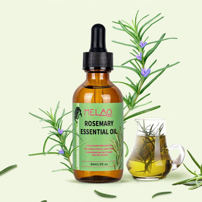Private Label MELAO Custom Natural Herbal Rosemary Oil Hair Growth Mask Care Essential Oil Vitamins Dry Damaged Hair Treatment